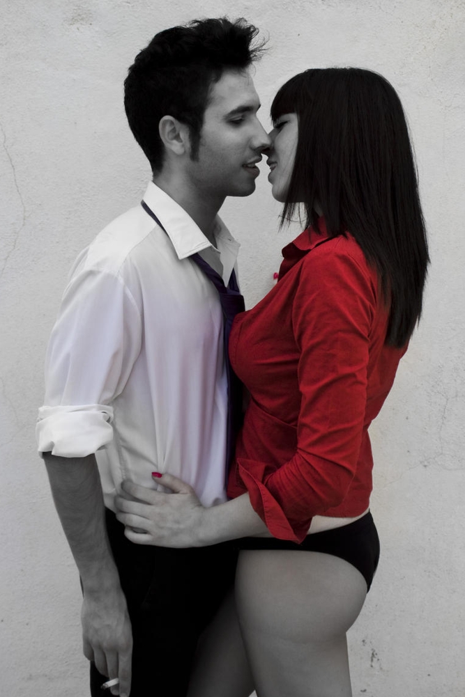 Couple Sexy Kiss